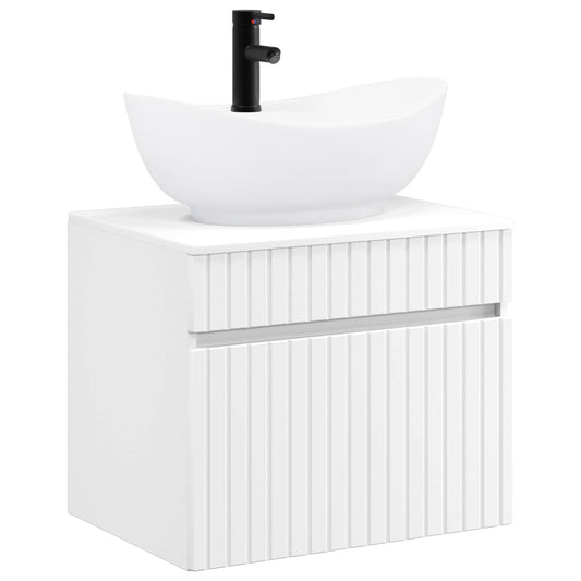 Bathroom Furniture Set White Engineered Wood Bathroom Furniture Set White Engineered Wood