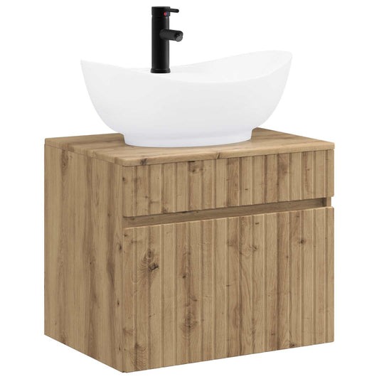 Bathroom Furniture Set Artisan Oak Engineered Wood Bathroom Furniture Set Artisan Oak Engineered Wood