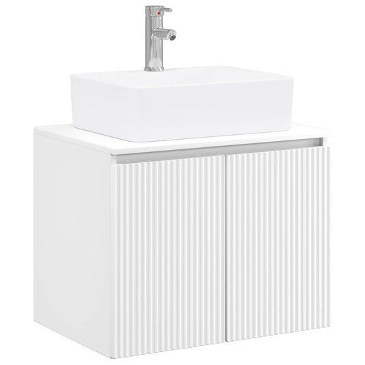 Bathroom Furniture Set White Engineered Wood Bathroom Furniture Set White Engineered Wood