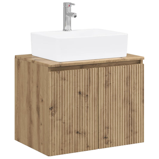 Bathroom Furniture Set Artisan Oak Engineered Wood Bathroom Furniture Set Artisan Oak Engineered Wood