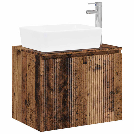 Bathroom Furniture Set Old Wood Engineered Wood Bathroom Furniture Set Old Wood Engineered Wood