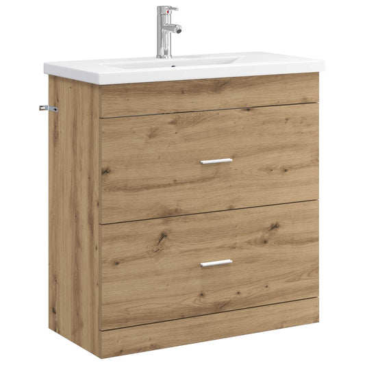 Bathroom Furniture Set Artisan Oak 81 x 40 x 84.5 cm Bathroom Furniture Set Artisan Oak 81 x 40 x 84.5 cm