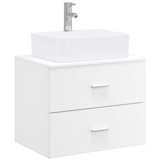Bathroom Furniture Set White Engineered Wood Bathroom Furniture Set White Engineered Wood