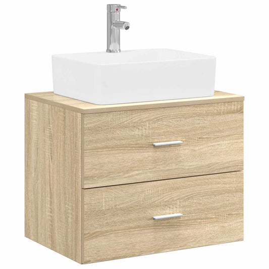 Bathroom Furniture Set Sonoma Oak Engineered Wood Bathroom Furniture Set Sonoma Oak Engineered Wood