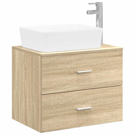 Bathroom Furniture Set Sonoma Oak Engineered Wood Bathroom Furniture Set Sonoma Oak Engineered Wood