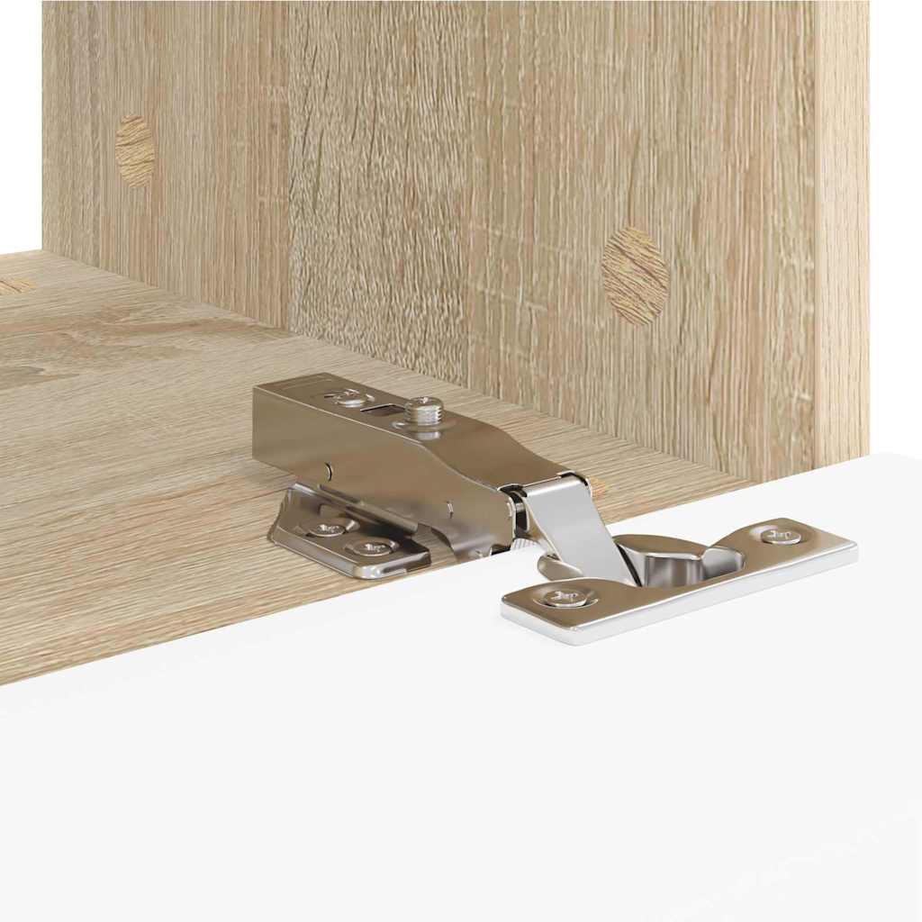 TV Wall Cabinet 2 pcs Sonoma 39 x 31 x 29.5 cm Engineered Wood