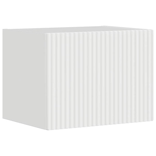 TV Wall Cabinet Gloss White 39 x 31 x 29.5 cm Engineered Wood TV Wall Cabinet Gloss White 39 x 31 x 29.5 cm Engineered Wood