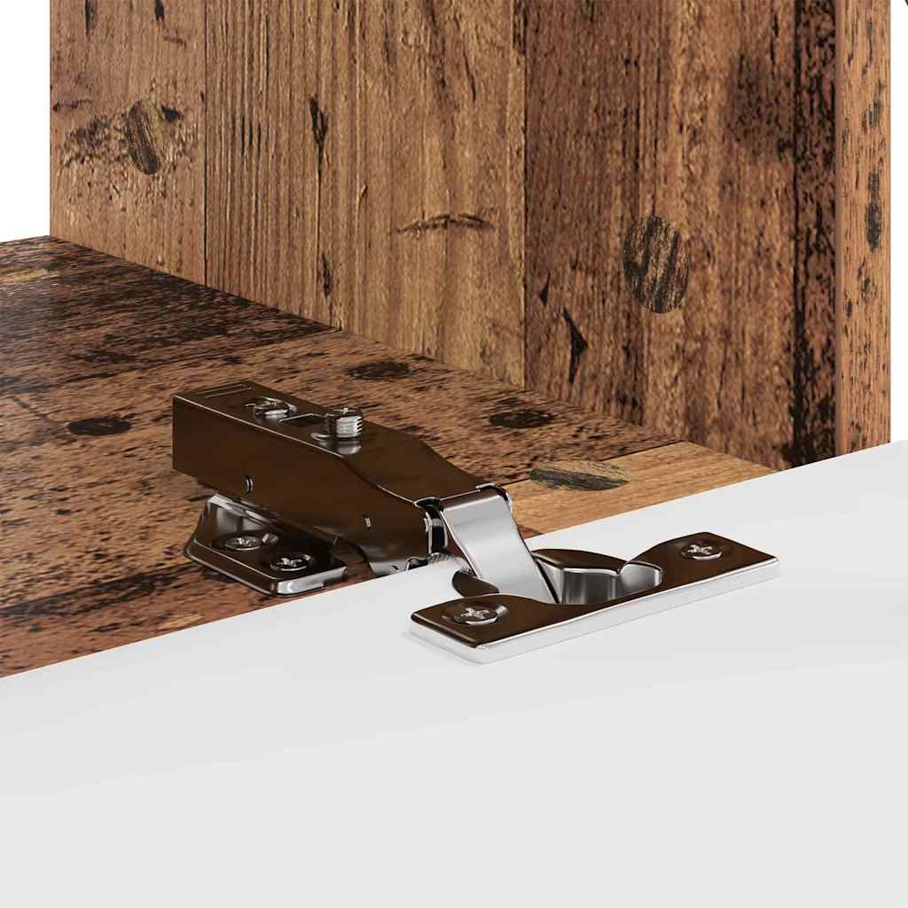 TV Wall Cabinet Wall-mounted 2 pcs Old Wood 60 x 31 x 29.5 cm