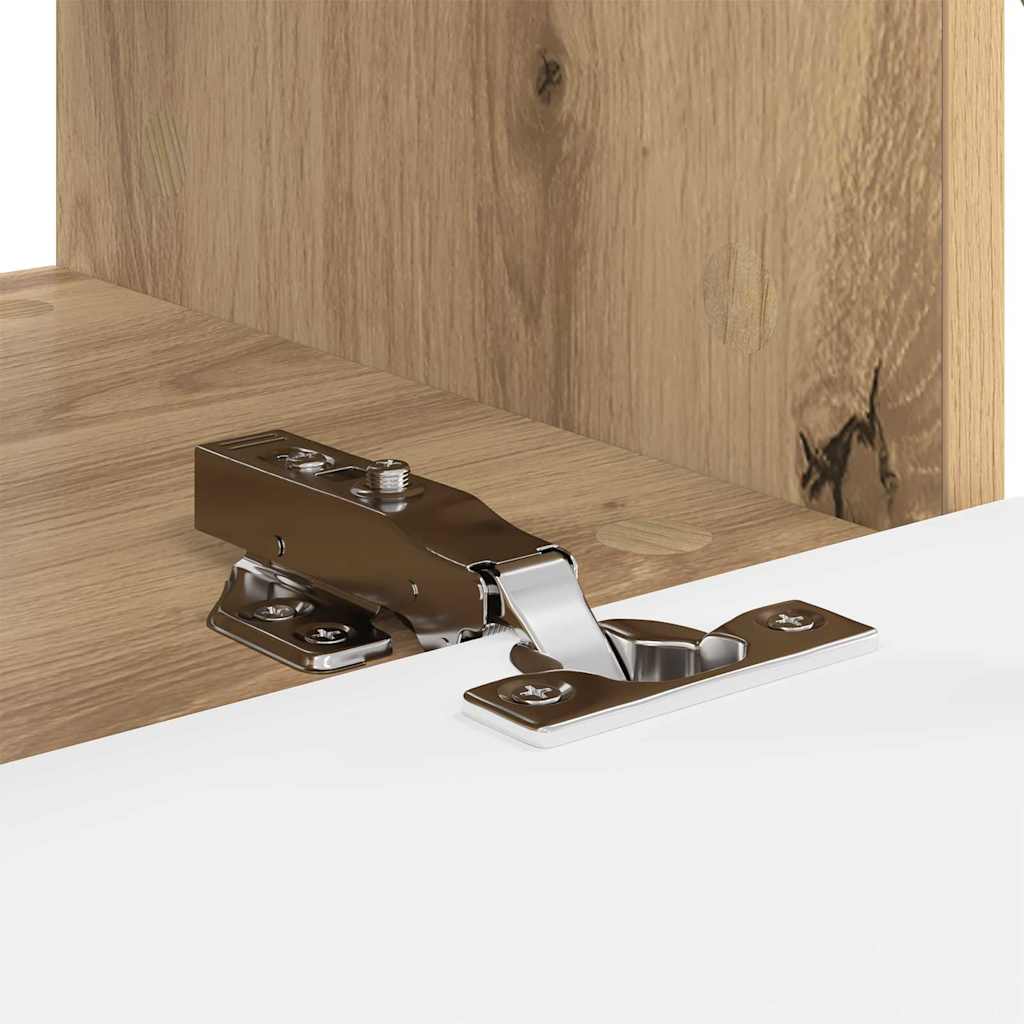 TV Wall Cabinet 2 pcs Artisian Oak Engineered Wood