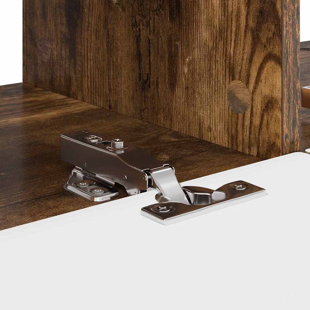 TV Wall Cabinet 2 pcs Smoked Oak 78.5 x 31 x 29.5 cm
