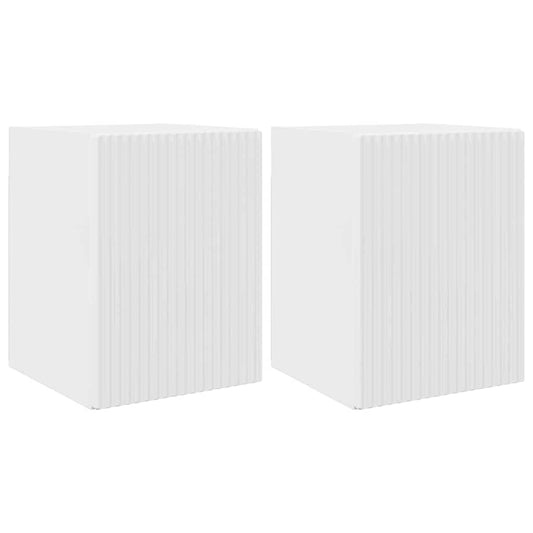 TV Wall Cabinet Wall-mounted 2 pcs Gloss White 30 x 31 x 40 cm TV Wall Cabinet Wall-mounted 2 pcs Gloss White 30 x 31 x 40 cm