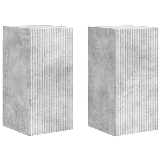 TV Wall Cabinet 2 pcs Concerte 30 x 31 x 60 cm Engineered Wood TV Wall Cabinet 2 pcs Concerte 30 x 31 x 60 cm Engineered Wood