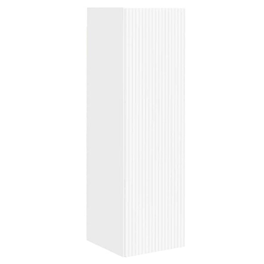 TV Wall Cabinet White 30 x 31 x 100 cm Engineered Wood TV Wall Cabinet White 30 x 31 x 100 cm Engineered Wood