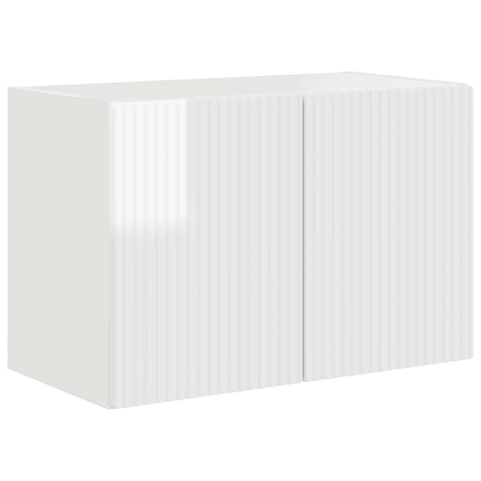 TV Wall Cabinet Wall-mounted High Gloss White 59.5 x 31 x 40 cm TV Wall Cabinet Wall-mounted High Gloss White 59.5 x 31 x 40 cm