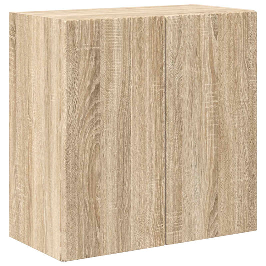 TV Wall Cabinet 59.5 x 31 x 60 cm Sonoma Oak Engineered Wood TV Wall Cabinet 59.5 x 31 x 60 cm Sonoma Oak Engineered Wood
