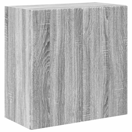 TV Wall Cabinet 59.5 x 31 x 60 cm Grey Sonoma Engineered Wood TV Wall Cabinet 59.5 x 31 x 60 cm Grey Sonoma Engineered Wood