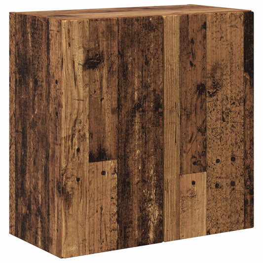 TV Wall Cabinet 59.5 x 31 x 60 cm Old Wood Engineered Wood TV Wall Cabinet 59.5 x 31 x 60 cm Old Wood Engineered Wood