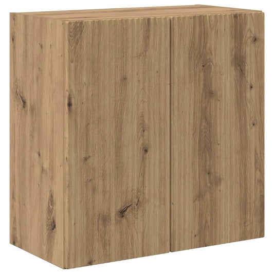 TV Wall Cabinet Artisan Oak 59.5 x 31 x 60 cm Engineered Wood TV Wall Cabinet Artisan Oak 59.5 x 31 x 60 cm Engineered Wood