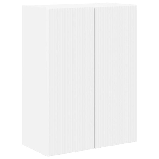 TV Wall Cabinet White 59.5 x 31 x 80 cm Engineered Wood TV Wall Cabinet White 59.5 x 31 x 80 cm Engineered Wood