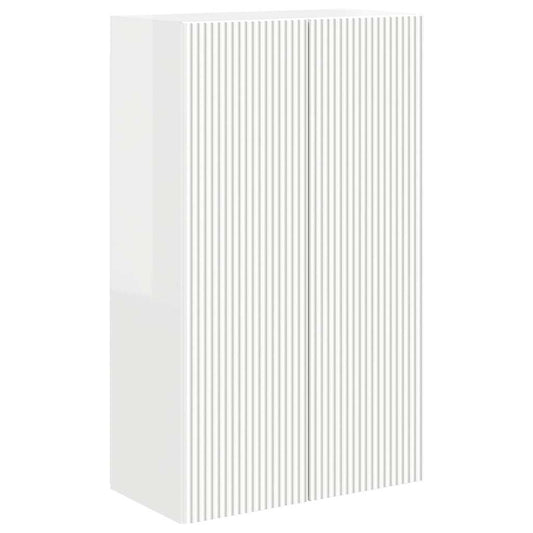 TV Wall Cabinet High Gloss White 59.5 x 31 x 100 cm TV Wall Cabinet High Gloss White 59.5 x 31 x 100 cm