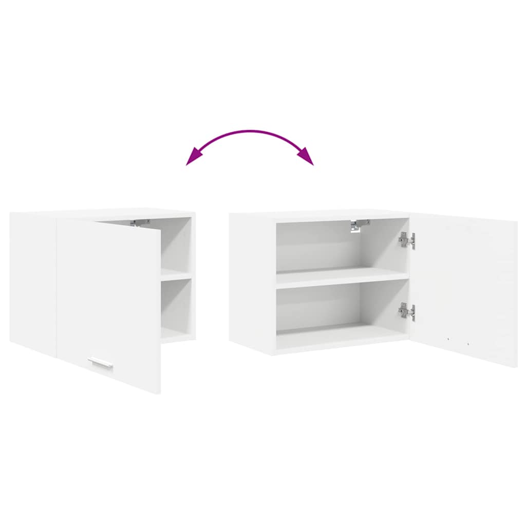 Hanging Cabinet White 50 x 31 x 40 cm Engineered Wood
