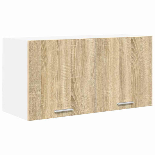 Hanging Cabinet Sonoma Oak 80 x 31 x 40 cm Engineered Wood Hanging Cabinet Sonoma Oak 80 x 31 x 40 cm Engineered Wood