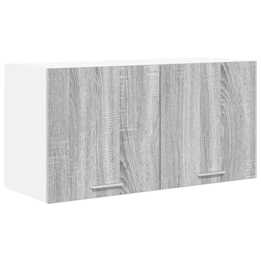 Hanging Cabinet Grey Sonoma 80 x 31 x 40 cm Engineered Wood Hanging Cabinet Grey Sonoma 80 x 31 x 40 cm Engineered Wood