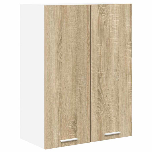 Hanging Cabinet Sonoma Oak 60 x 31 x 80 cm Engineered Wood Hanging Cabinet Sonoma Oak 60 x 31 x 80 cm Engineered Wood