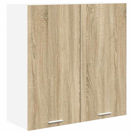 Hanging Cabinet Sonoma Oak 80 x 31 x 80 cm Engineered Wood Hanging Cabinet Sonoma Oak 80 x 31 x 80 cm Engineered Wood