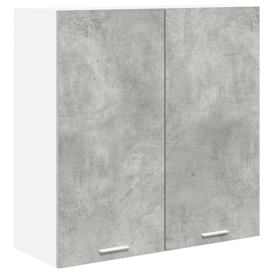 Hanging Cabinet Concrete Grey 80 x 31 x 80 cm Engineered Wood Hanging Cabinet Concrete Grey 80 x 31 x 80 cm Engineered Wood
