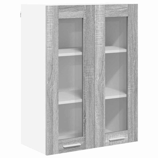 Hanging Cabinet Grey Sonoma 60 x 31 x 80 cm Engineered Wood Hanging Cabinet Grey Sonoma 60 x 31 x 80 cm Engineered Wood