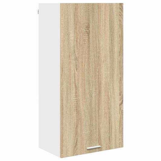 Hanging Cabinet Sonoma Oak and White 50 x 31 x 100 cm Hanging Cabinet Sonoma Oak and White 50 x 31 x 100 cm