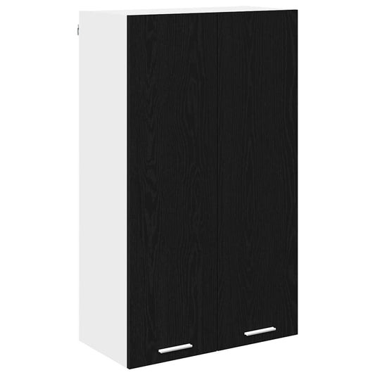 Hanging Cabinet Black Oak 60 x 31 x 100 cm Engineered Wood Hanging Cabinet Black Oak 60 x 31 x 100 cm Engineered Wood