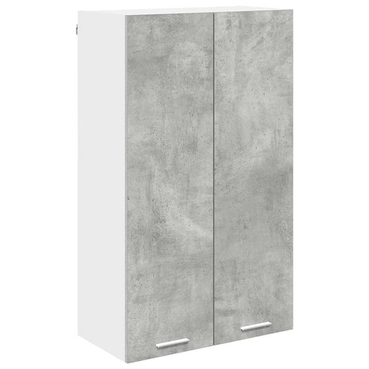 Hanging Cabinet Concrete Grey 60 x 31 x 100 cm Engineered Wood Hanging Cabinet Concrete Grey 60 x 31 x 100 cm Engineered Wood
