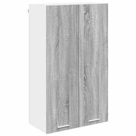 Hanging Cabinet Grey Sonoma 60 x 31 x 100 cm Engineered Wood Hanging Cabinet Grey Sonoma 60 x 31 x 100 cm Engineered Wood