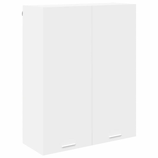 Hanging Cabinet White 80 x 31 x 100 cm Engineered Wood Hanging Cabinet White 80 x 31 x 100 cm Engineered Wood