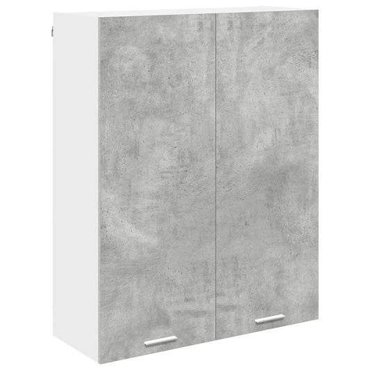 Hanging Cabinet Concrete Grey 80 x 31 x 100 cm Engineered Wood Hanging Cabinet Concrete Grey 80 x 31 x 100 cm Engineered Wood