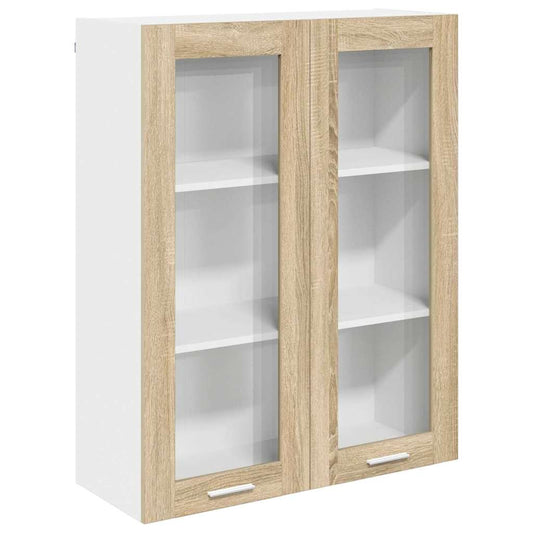 Hanging Cabinet Sonoma Oak 80 x 31 x 100 cm Engineered Wood Hanging Cabinet Sonoma Oak 80 x 31 x 100 cm Engineered Wood