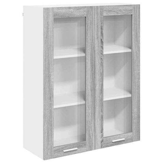 Hanging Cabinet Grey Sonoma 80 x 31 x 100 cm Engineered Wood Hanging Cabinet Grey Sonoma 80 x 31 x 100 cm Engineered Wood