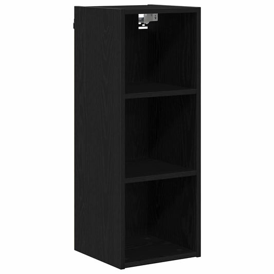 Hanging Cabinet Black Oak 30 x 29.5 x 80 cm Engineered Wood Hanging Cabinet Black Oak 30 x 29.5 x 80 cm Engineered Wood