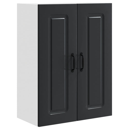 Dishwasher Panel Kalmar Black 60 x 31 x 80 cm Engineered Wood Dishwasher Panel Kalmar Black 60 x 31 x 80 cm Engineered Wood