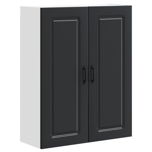 Dishwasher Panel Kalmar Black 80 x 31 x 100 cm Engineered Wood Dishwasher Panel Kalmar Black 80 x 31 x 100 cm Engineered Wood
