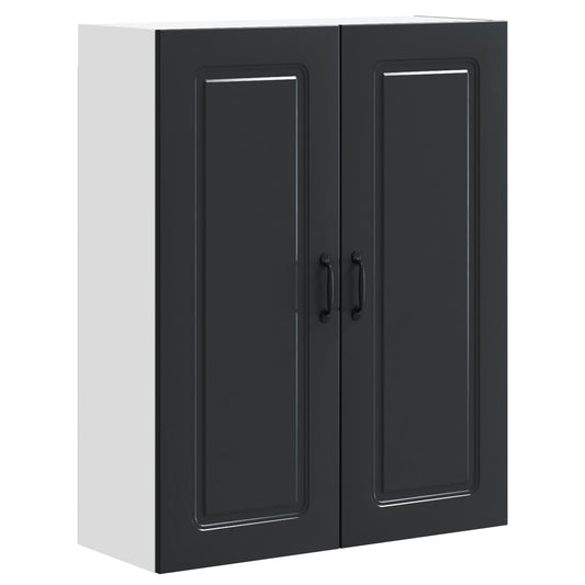 Dishwasher Panel Kalmar Black 80 x 31 x 100 cm Engineered Wood Dishwasher Panel Kalmar Black 80 x 31 x 100 cm Engineered Wood