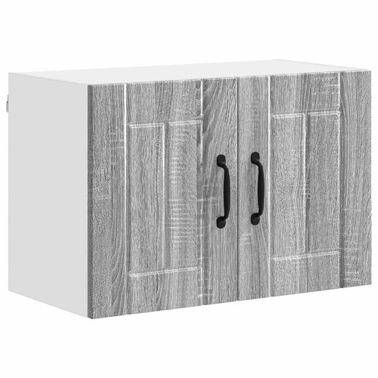Wall Cabinet LUCCA Grey Sonoma 60 x 31 x 40 cm Engineered Wood Wall Cabinet LUCCA Grey Sonoma 60 x 31 x 40 cm Engineered Wood