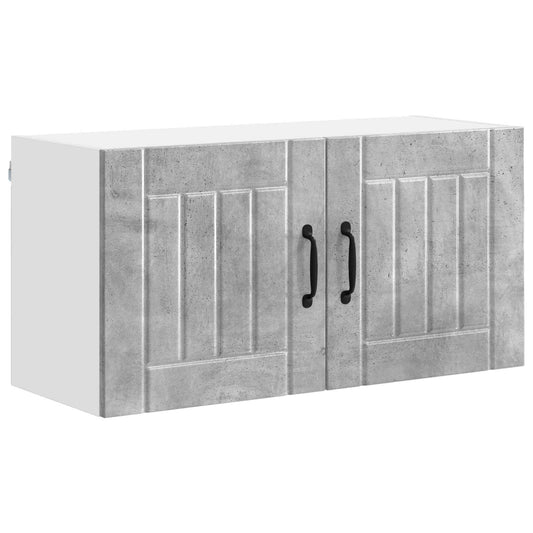 Wall Cabinet LUCCA Concrete Grey 80 x 31 x 40 cm Wall Cabinet LUCCA Concrete Grey 80 x 31 x 40 cm