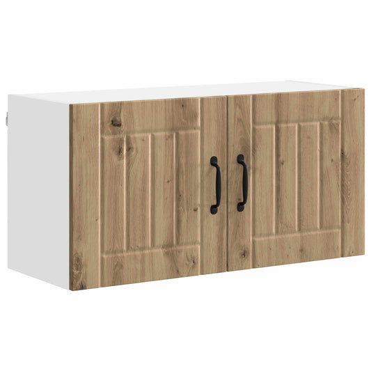 Wall Cabinet LUCCA Artisan Oak 80 x 31 x 40 cm Engineered Wood Wall Cabinet LUCCA Artisan Oak 80 x 31 x 40 cm Engineered Wood