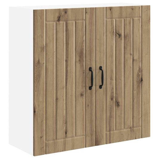 Wall Cabinet LUCCA Artisan Oak 80 x 31 x 80 cm Engineered Wood Wall Cabinet LUCCA Artisan Oak 80 x 31 x 80 cm Engineered Wood