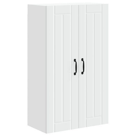 Wall Cabinet LUCCA White 60 x 31 x 100 cm Engineered Wood Wall Cabinet LUCCA White 60 x 31 x 100 cm Engineered Wood