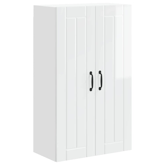 Wall Cabinet LUCCA High Gloss White 60 x 31 x 100 cm Wall Cabinet LUCCA High Gloss White 60 x 31 x 100 cm