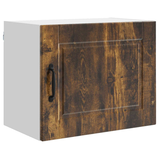 Wall Cabinet PORTO Smoked Oak 50 x 31 x 40 cm Engineered Wood Wall Cabinet PORTO Smoked Oak 50 x 31 x 40 cm Engineered Wood